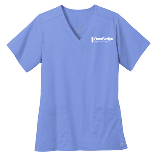 Wink® Women’s WorkFlex V-Neck Top - OmniScript