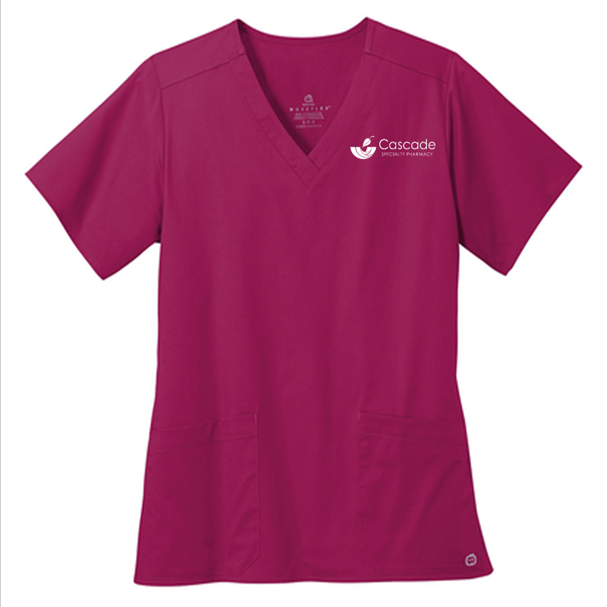 Wink® Women’s WorkFlex V-Neck Top - Cascade