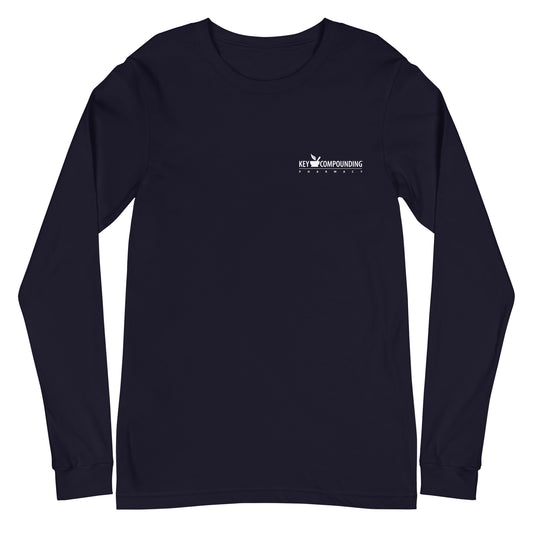 Unisex Long Sleeve Tee - Key Compounding