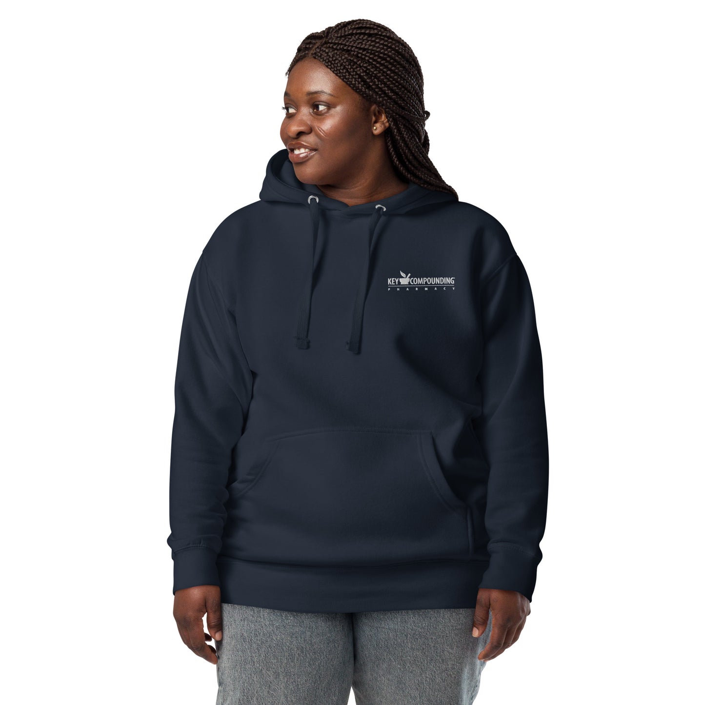 Unisex Premium Hoodie (fitted cut) - Key Compounding