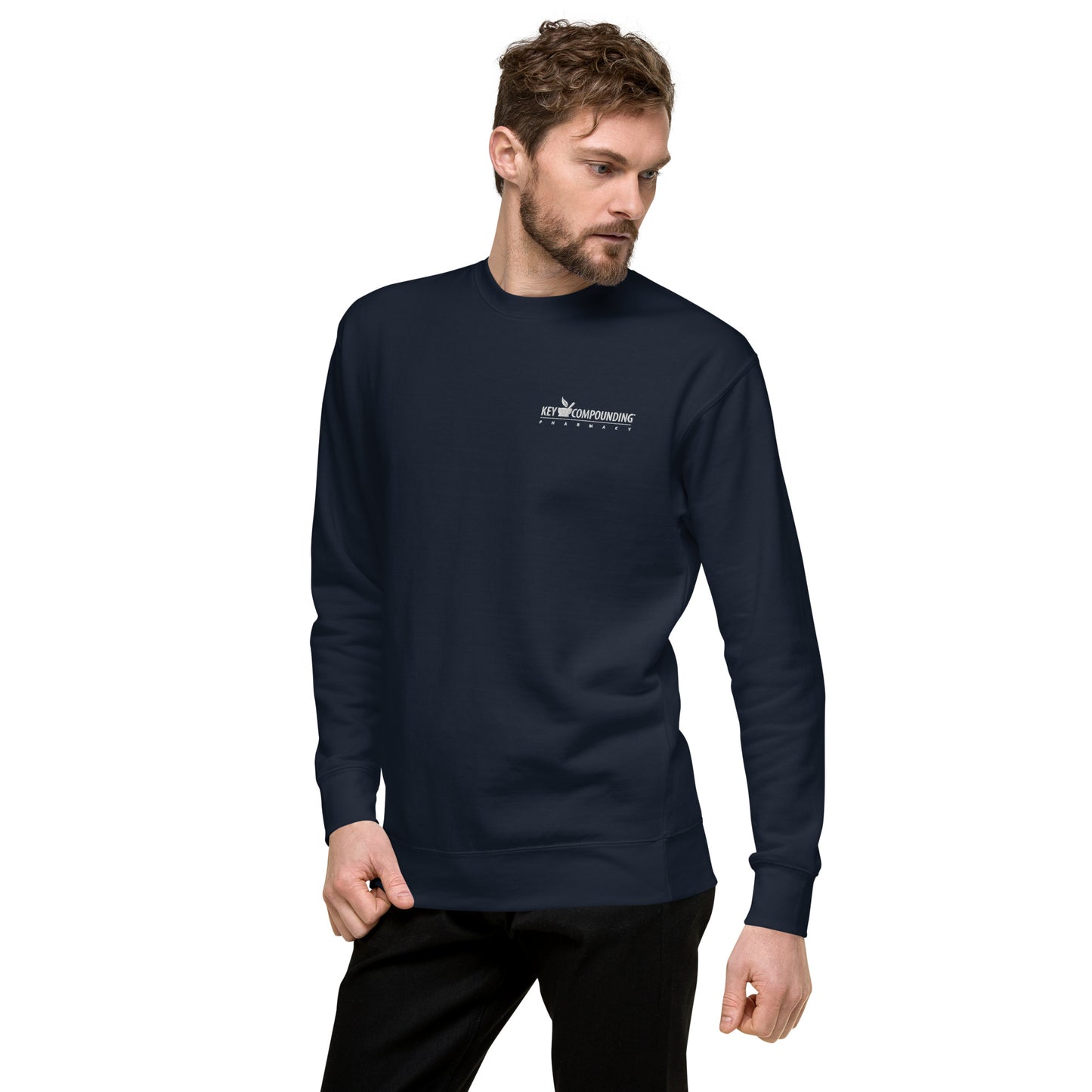 Unisex Premium Sweatshirt (fitted cut) - Key Compounding