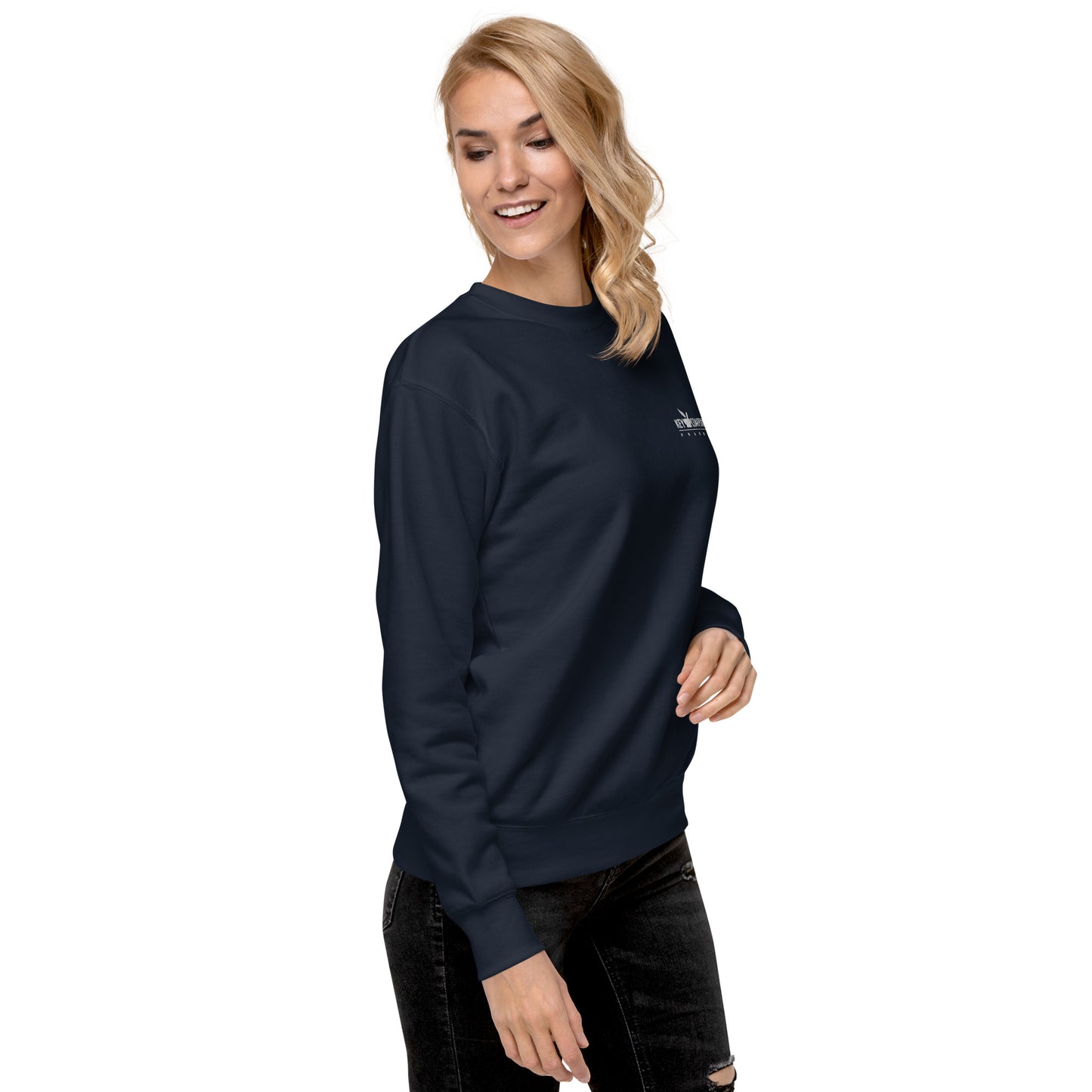 Unisex Premium Sweatshirt (fitted cut) - Key Compounding