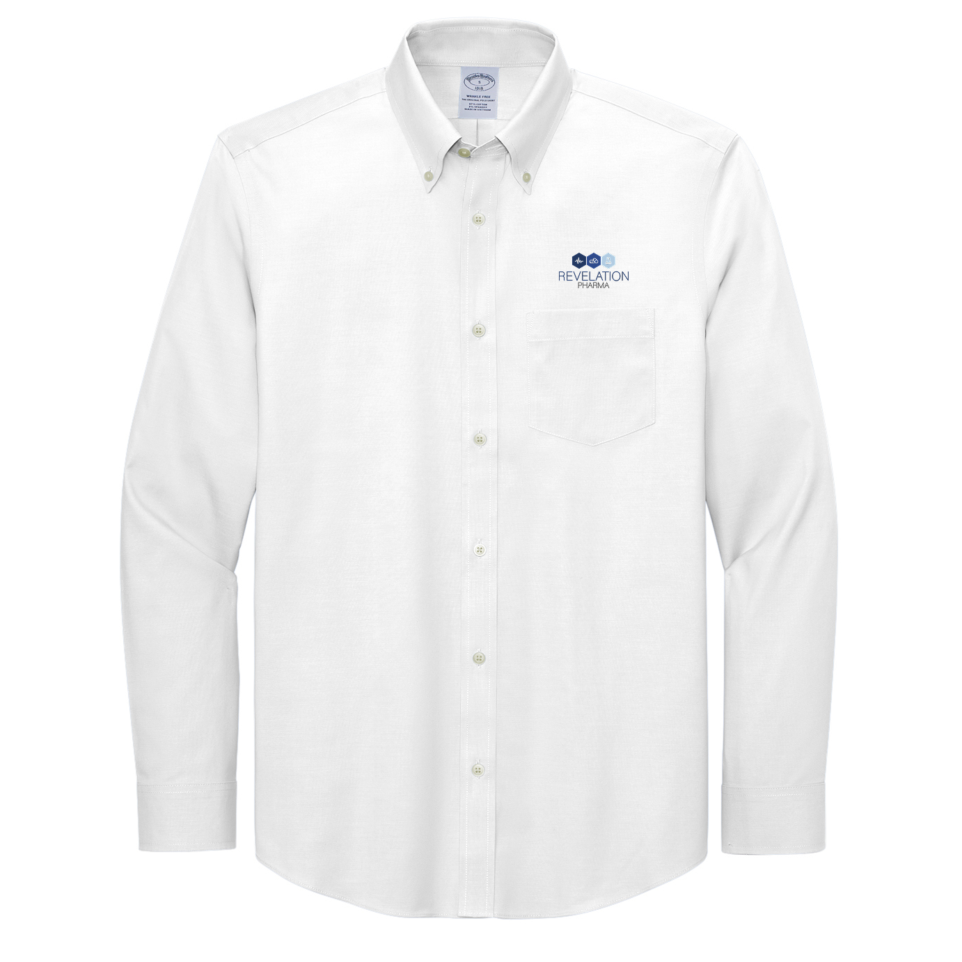 Brooks Brothers® Wrinkle-Free Stretch Pinpoint Shirt