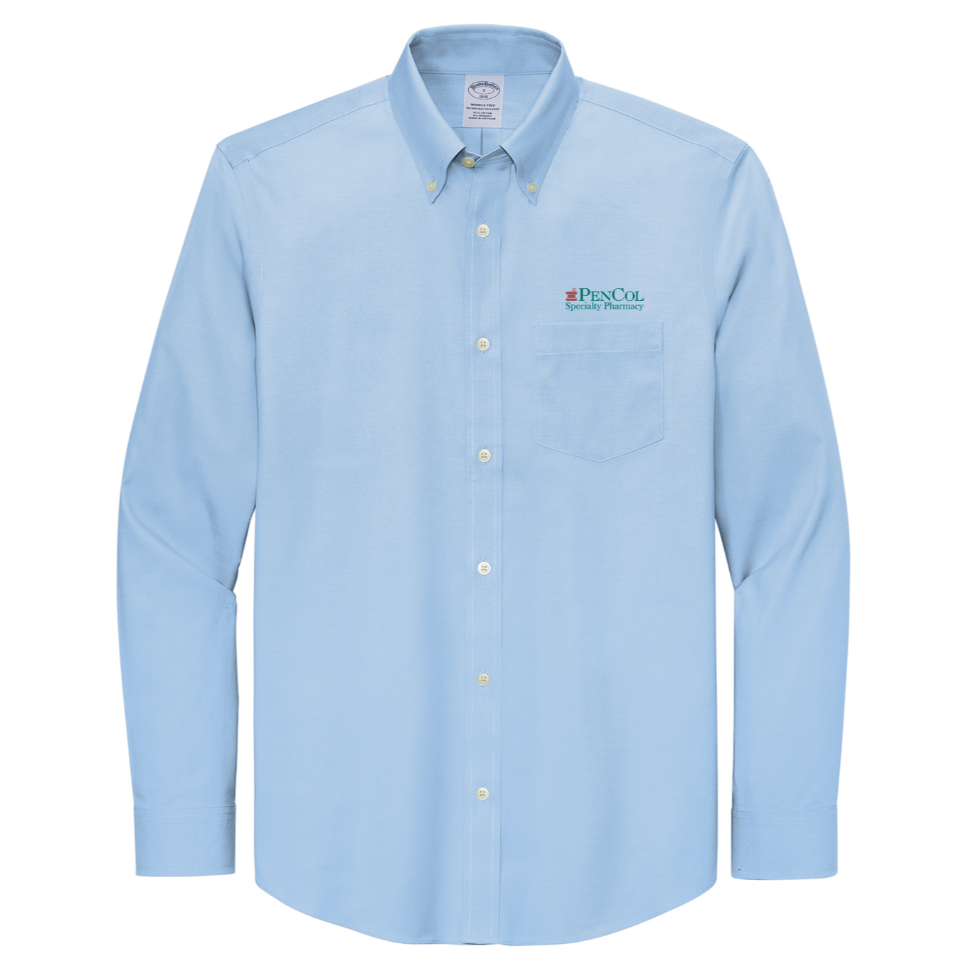 Brooks Brothers® Wrinkle-Free Stretch Pinpoint Shirt - PenCol