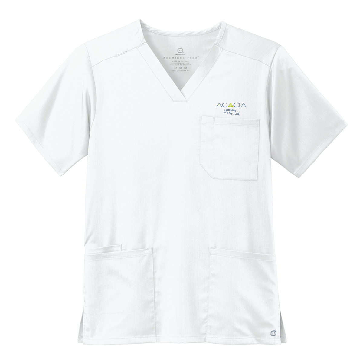 Wink® Men's Premiere Flex™ V-Neck Top - Acacia