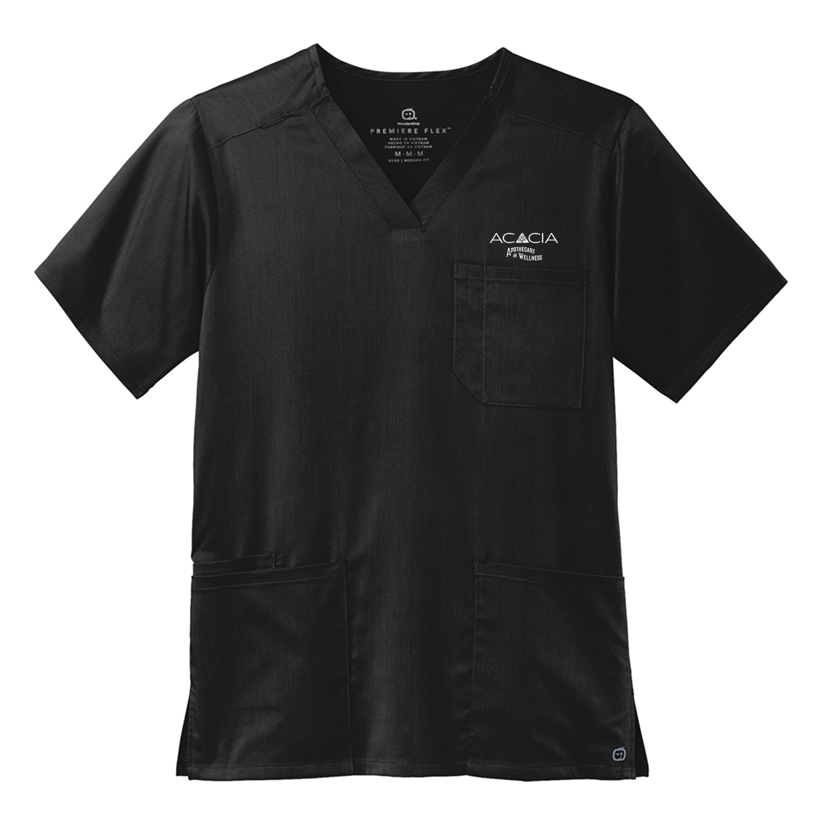 Wink® Men's Premiere Flex™ V-Neck Top - Acacia