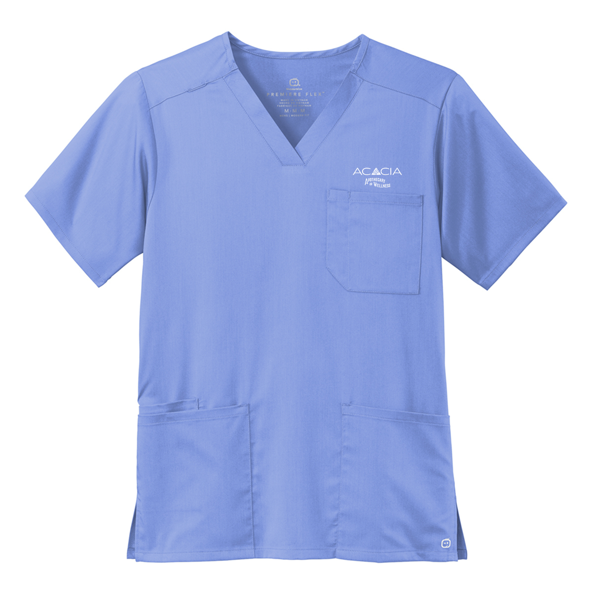 Wink® Men's Premiere Flex™ V-Neck Top - Acacia
