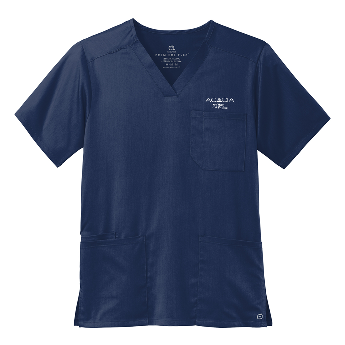Wink® Men's Premiere Flex™ V-Neck Top - Acacia