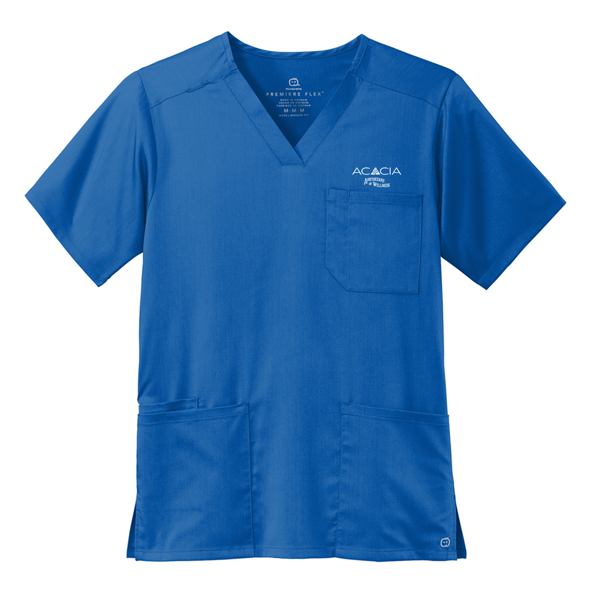 Wink® Men's Premiere Flex™ V-Neck Top - Acacia