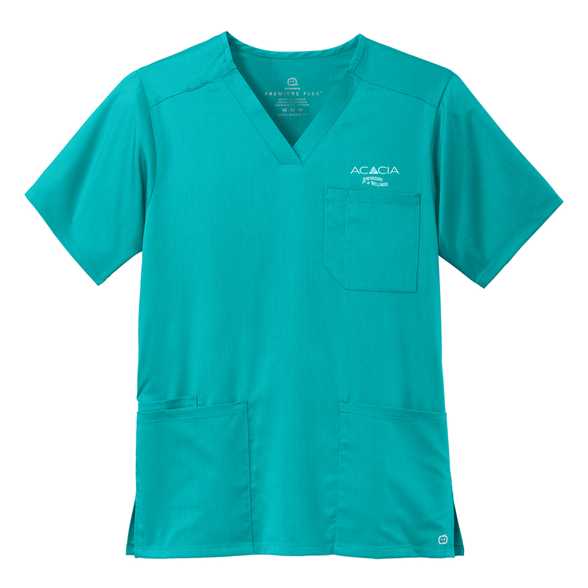 Wink® Men's Premiere Flex™ V-Neck Top - Acacia