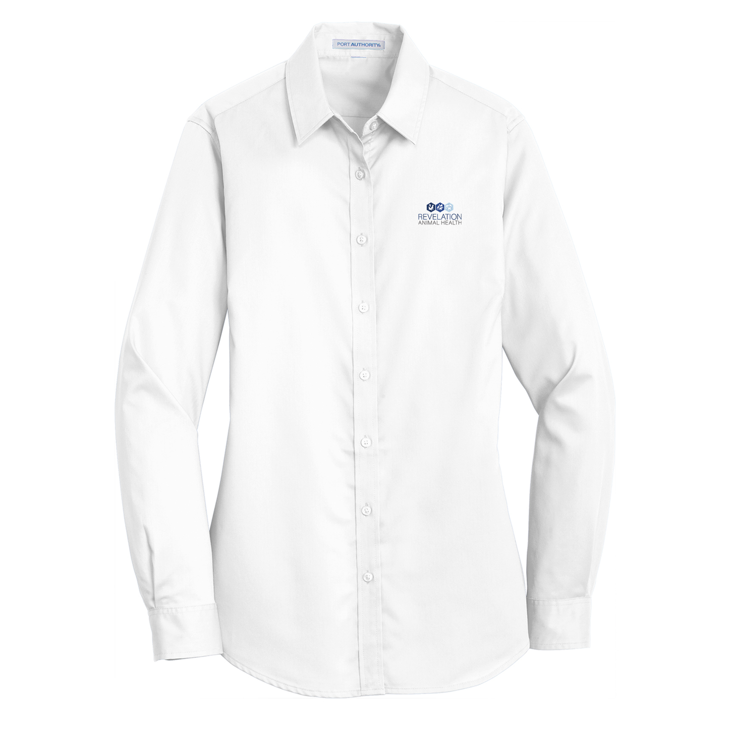 Port Authority® Women's SuperPro™ Twill Shirt - Animal Health