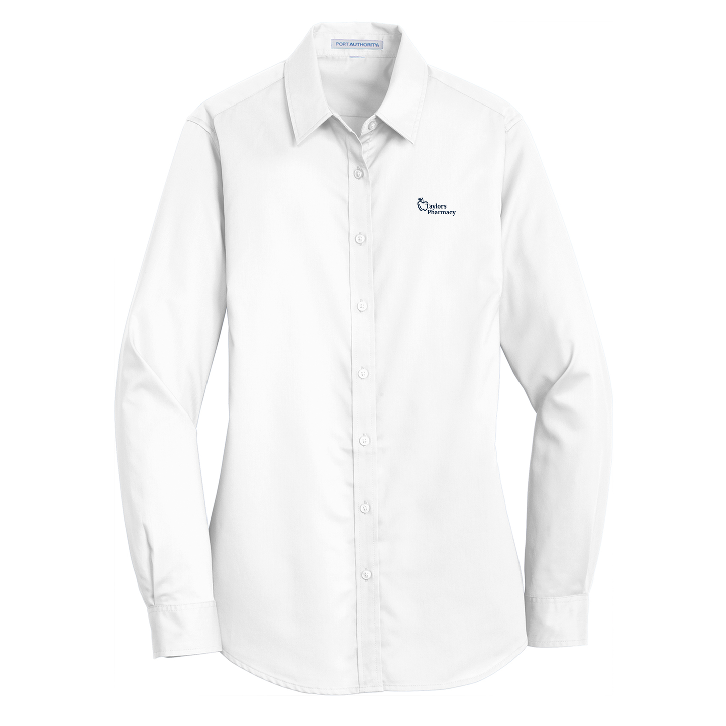Port Authority® Women's SuperPro™ Twill Shirt - Taylors Pharmacy
