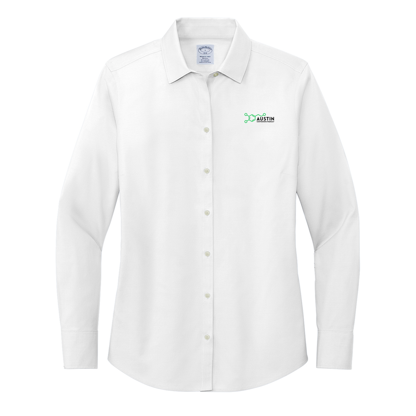 Brooks Brothers® Women’s Wrinkle-Free Stretch Pinpoint Shirt - Austin