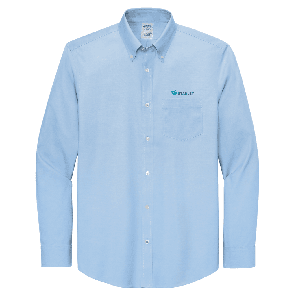 Brooks Brothers® Wrinkle-Free Stretch Pinpoint Shirt - Stanley