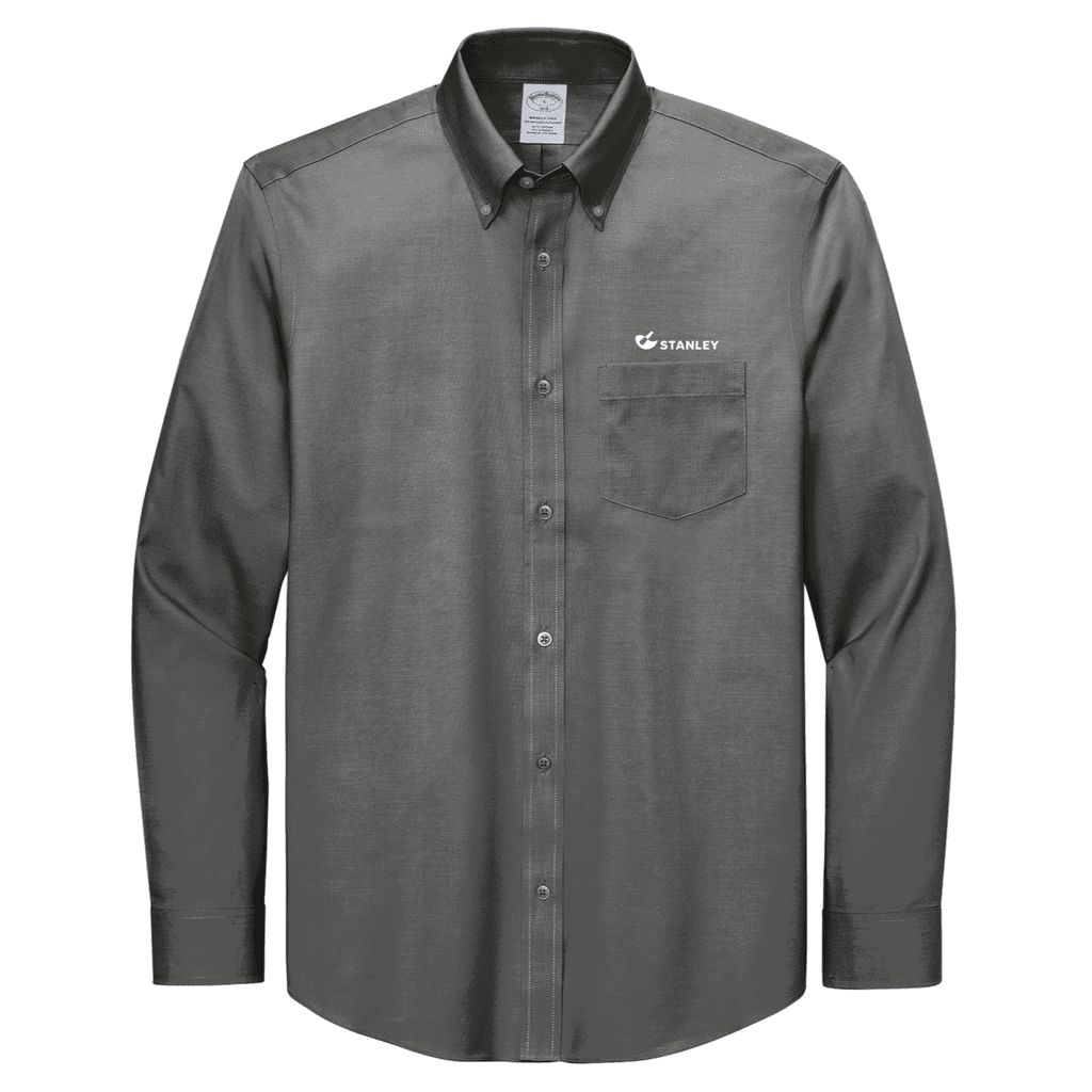 Brooks Brothers® Wrinkle-Free Stretch Pinpoint Shirt - Stanley