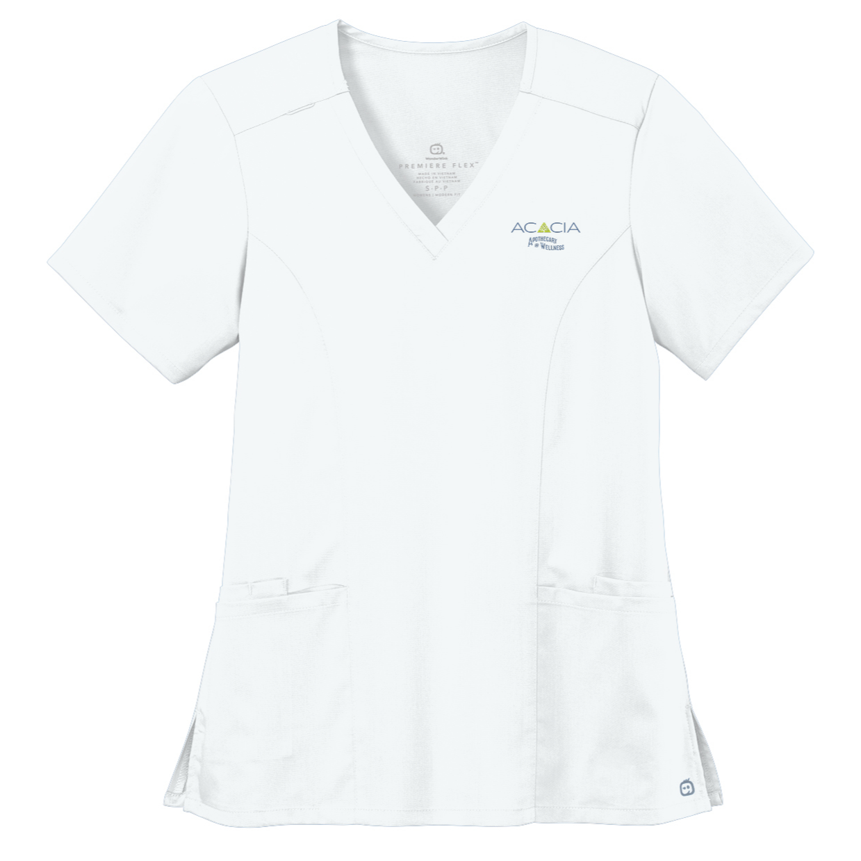 Wink® Women’s Premiere Flex™ V-Neck Top - Acacia