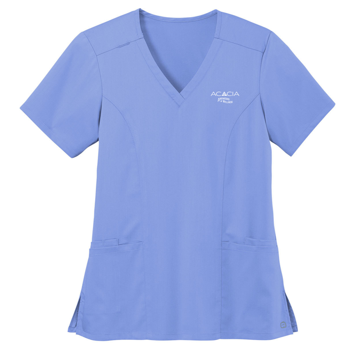Wink® Women’s Premiere Flex™ V-Neck Top - Acacia