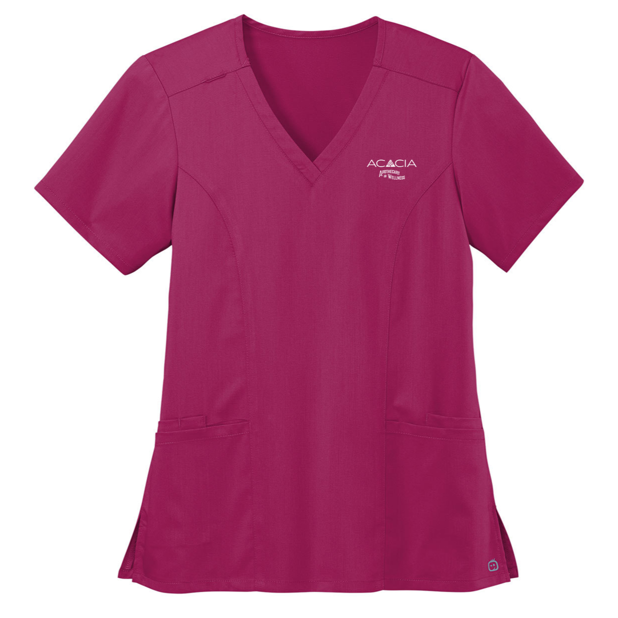 Wink® Women’s Premiere Flex™ V-Neck Top - Acacia