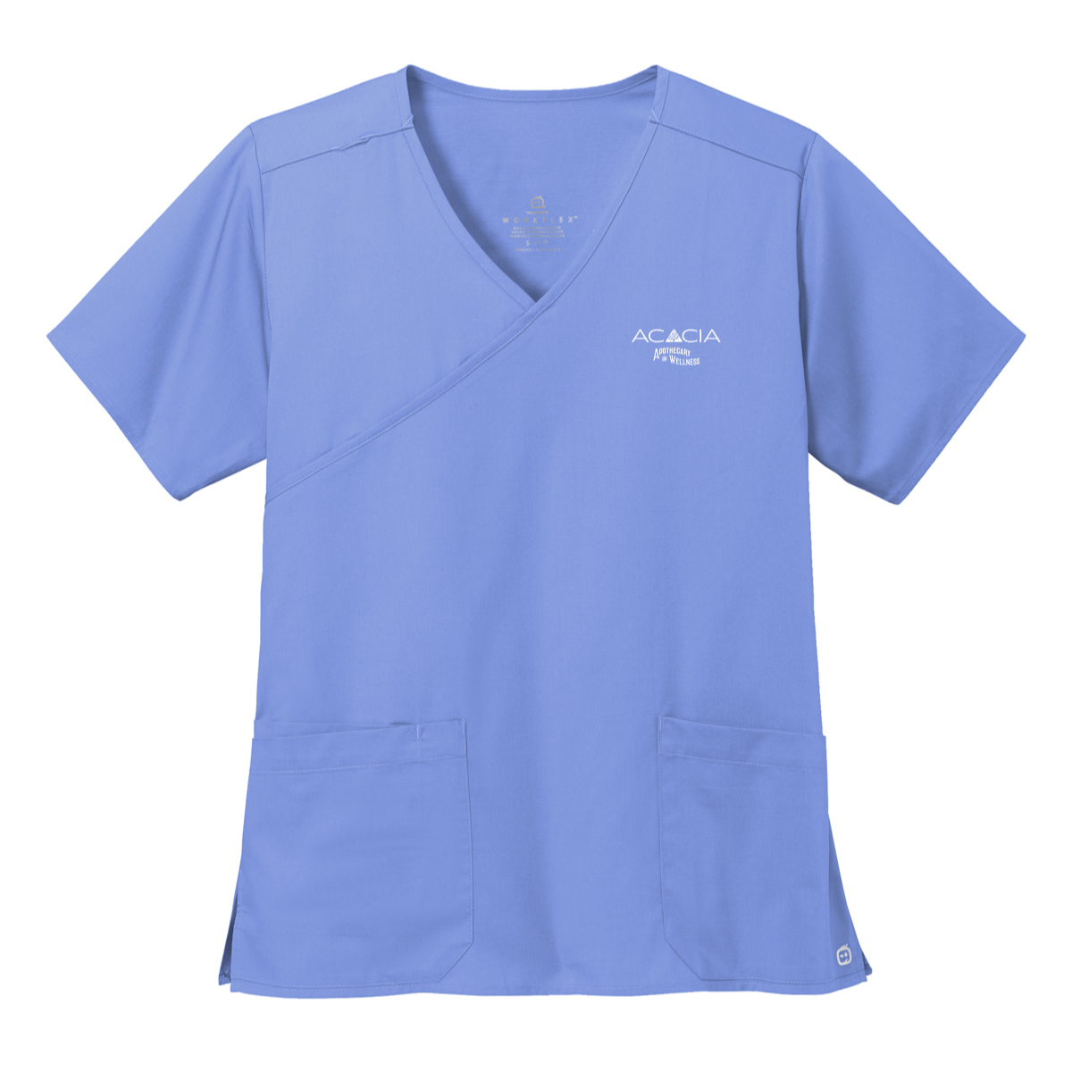 Wink® Women’s WorkFlex™ Mock Wrap Top - Acacia