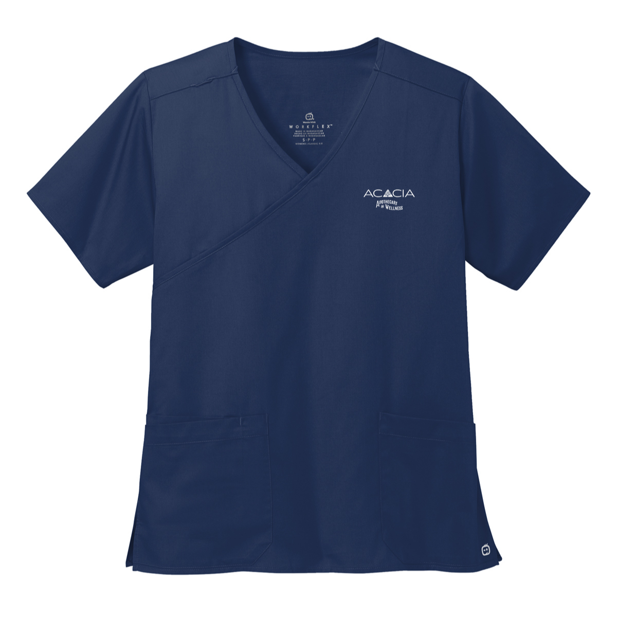 Wink® Women’s WorkFlex™ Mock Wrap Top - Acacia