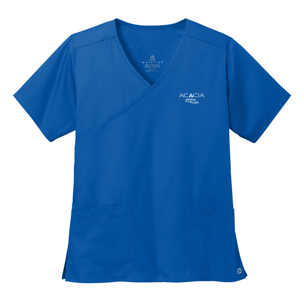 Wink® Women’s WorkFlex™ Mock Wrap Top - Acacia