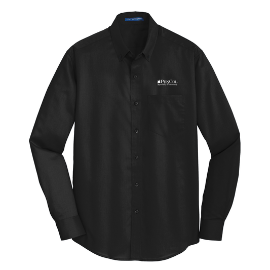 Port Authority® SuperPro™ Twill Shirt - PenCol