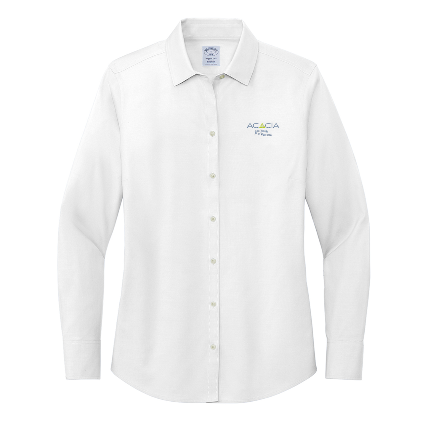 Brooks Brothers® Women’s Wrinkle-Free Stretch Pinpoint Shirt - Animal Health