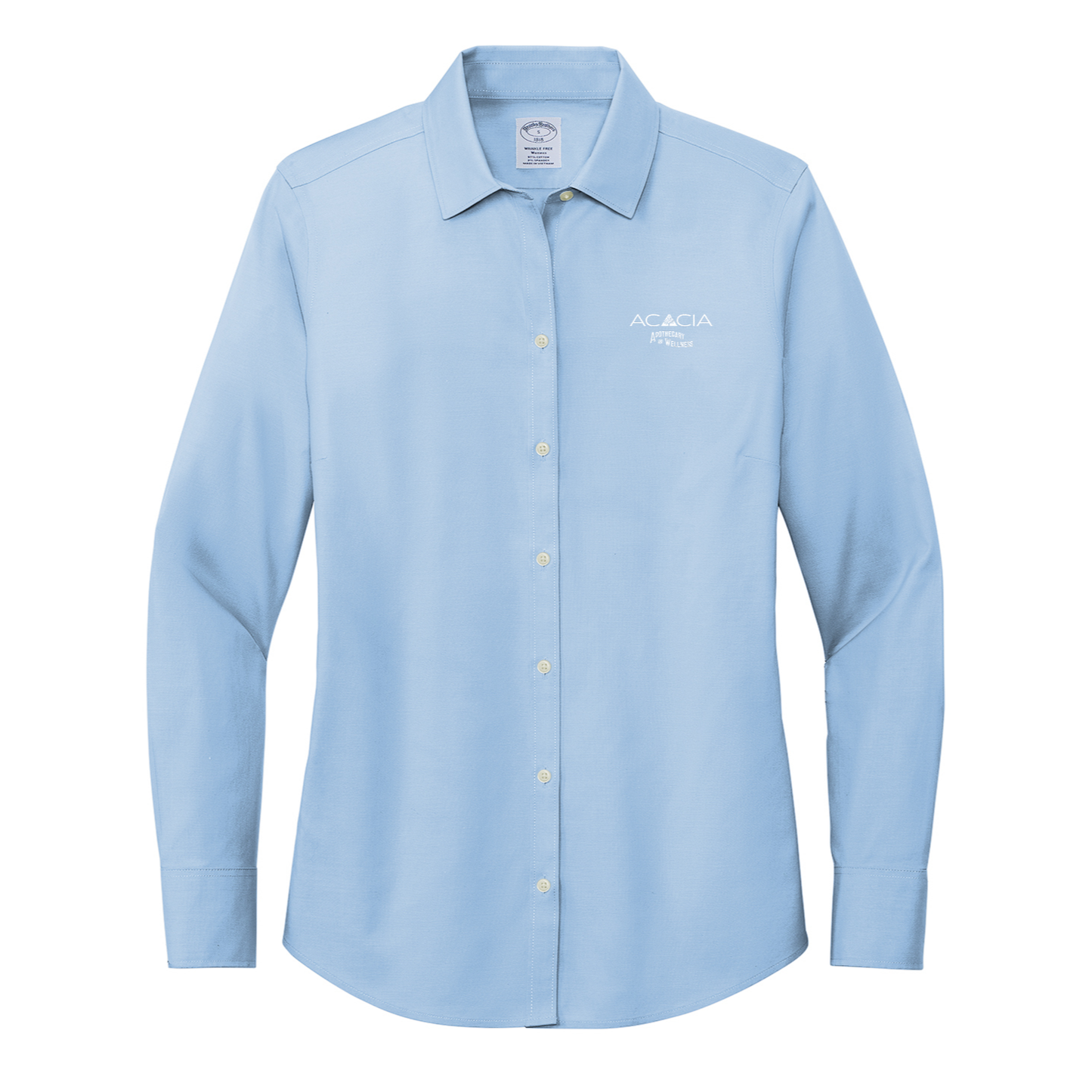 Brooks Brothers® Women’s Wrinkle-Free Stretch Pinpoint Shirt - Animal Health