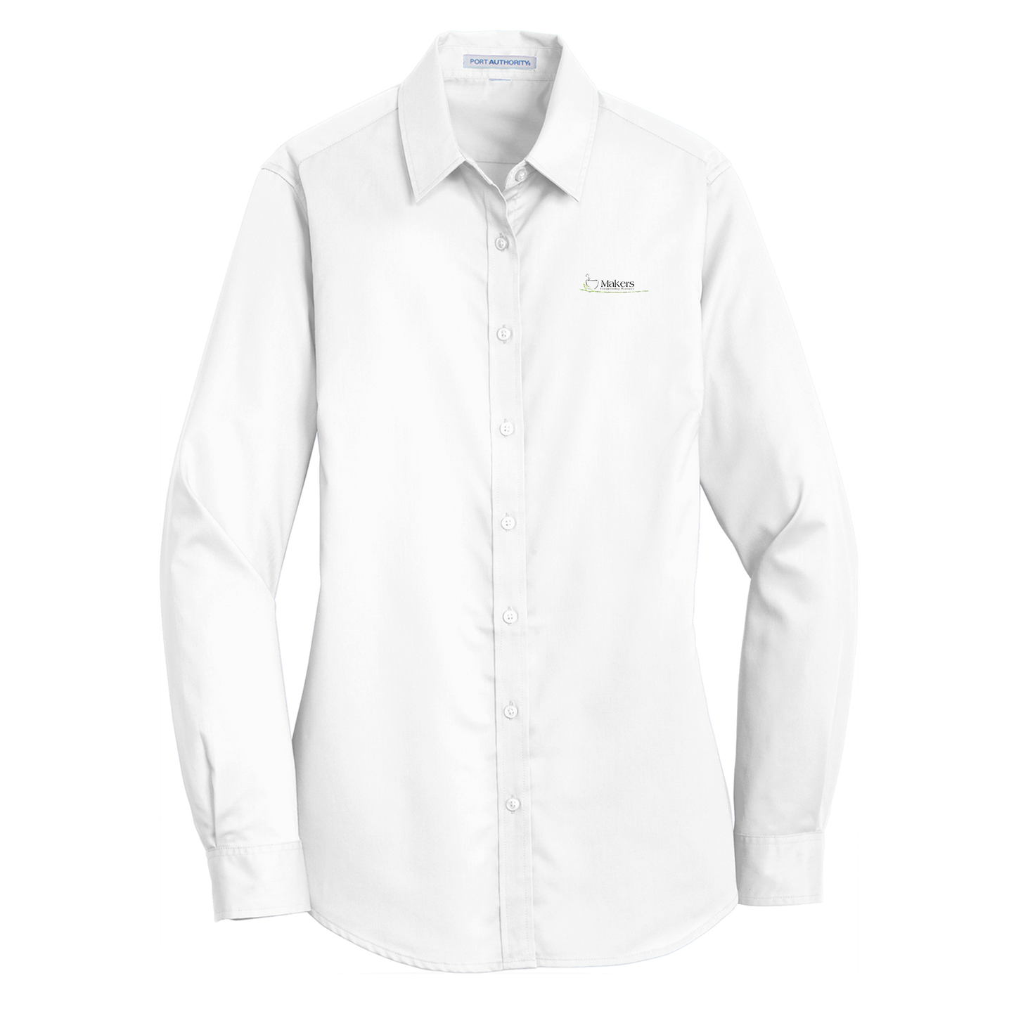 Port Authority® Women's SuperPro™ Twill Shirt - Makers