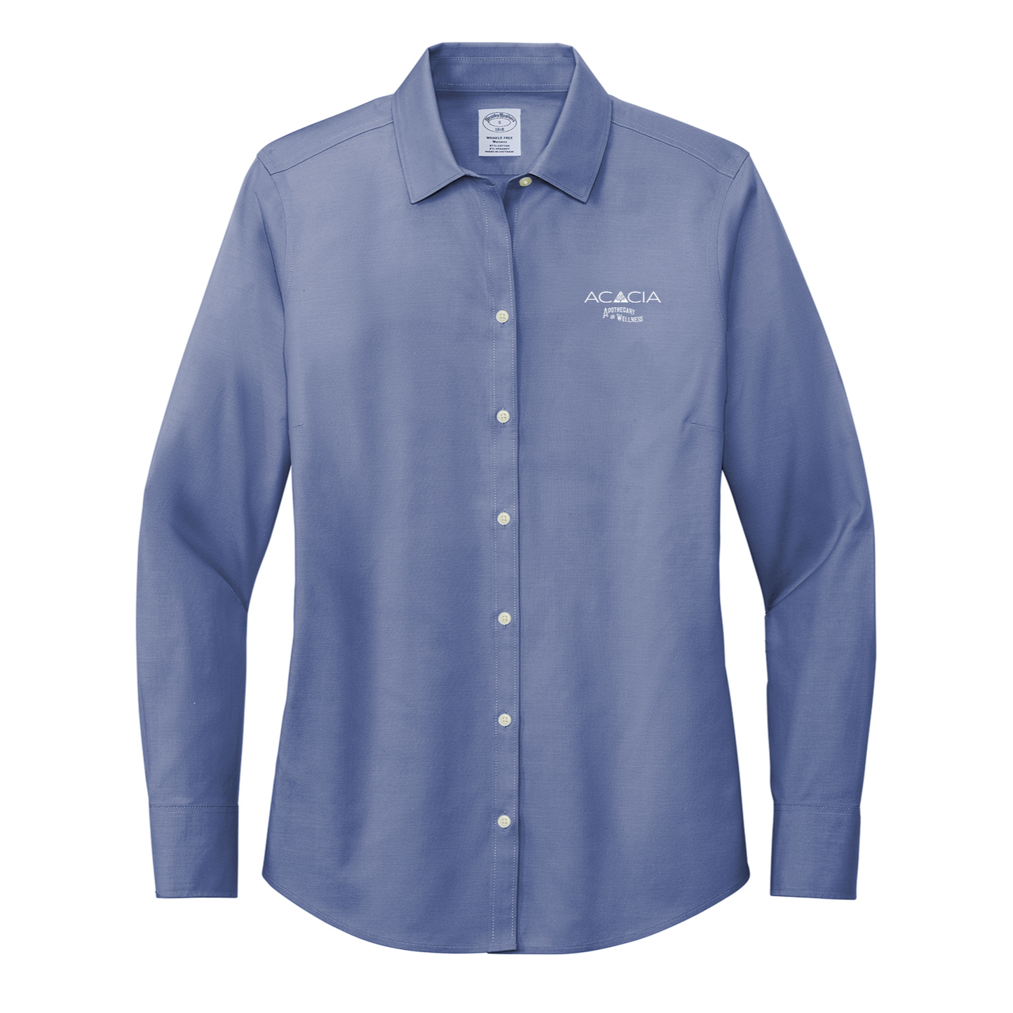 Brooks Brothers® Women’s Wrinkle-Free Stretch Pinpoint Shirt - Animal Health