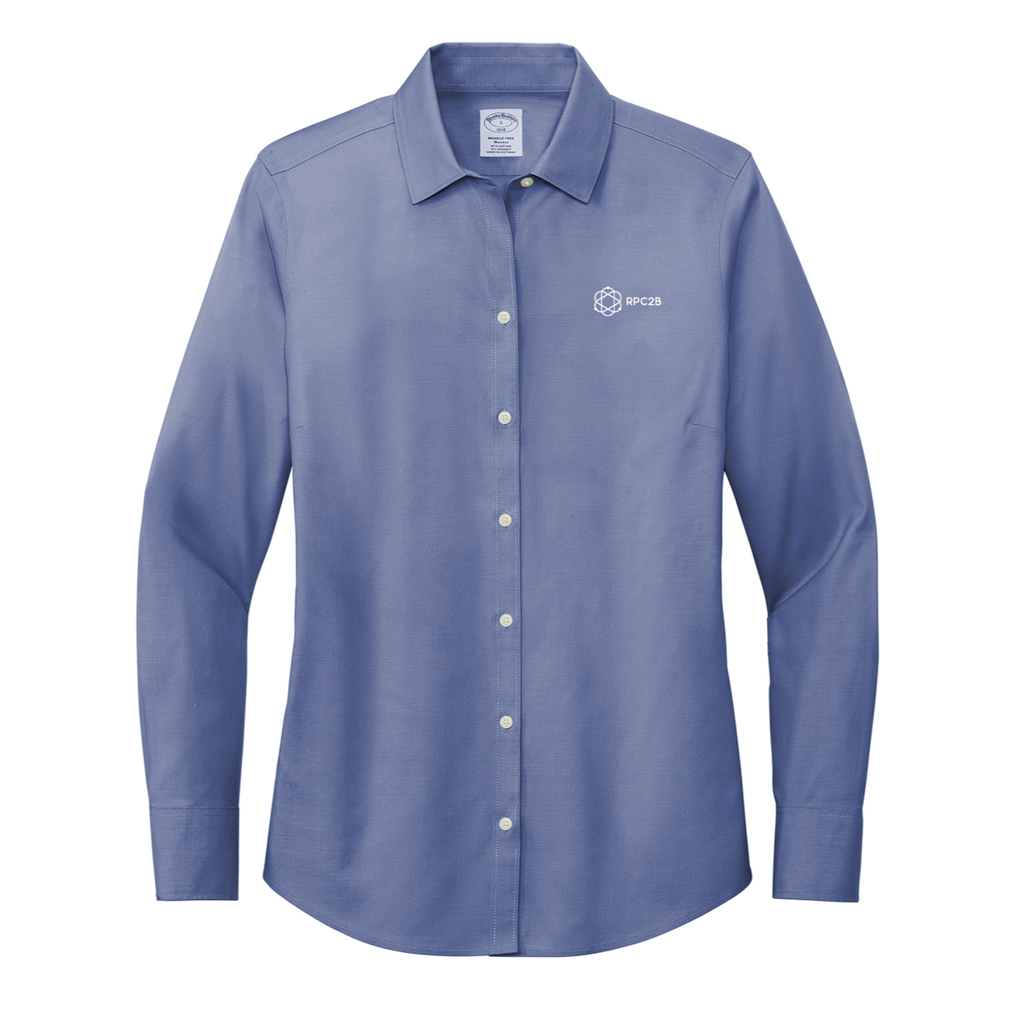 Brooks Brothers® Women’s Wrinkle-Free Stretch Pinpoint Shirt - RPC2B