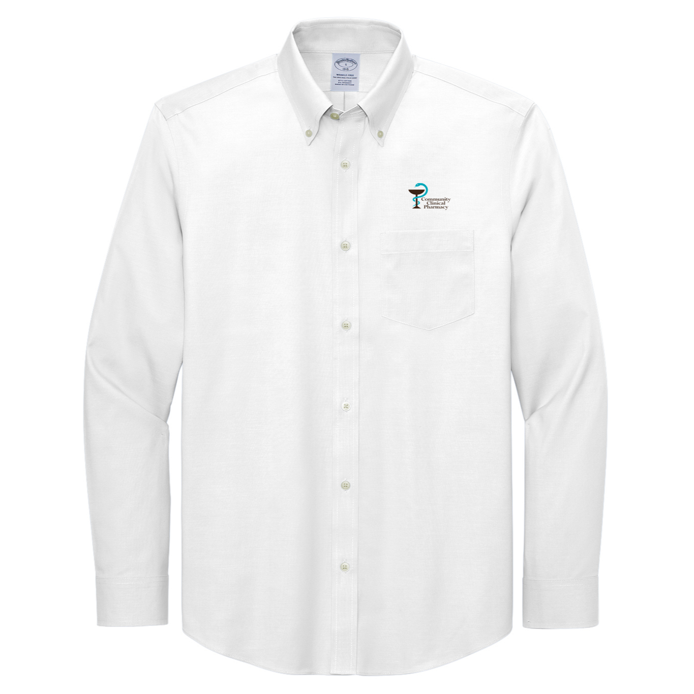 Brooks Brothers® Wrinkle-Free Stretch Pinpoint Shirt - Community Clinical Pharmacy