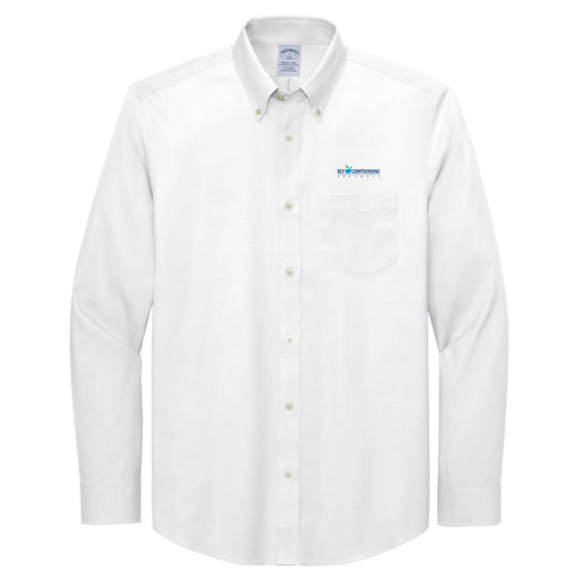 Brooks Brothers® Wrinkle-Free Stretch Pinpoint Shirt - Key Compounding