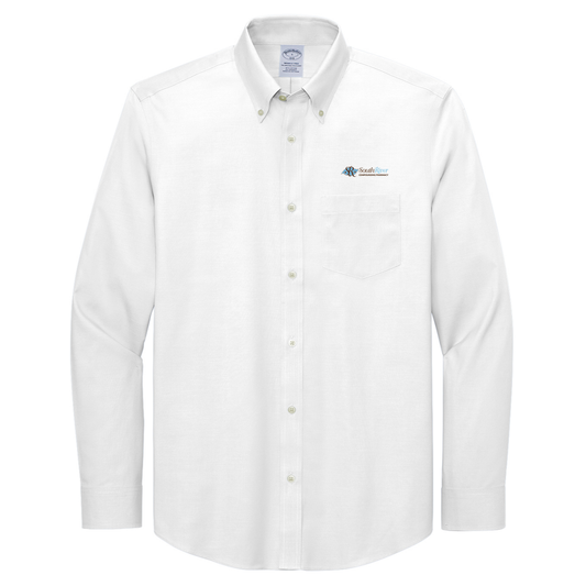 Brooks Brothers® Wrinkle-Free Stretch Pinpoint Shirt - South River