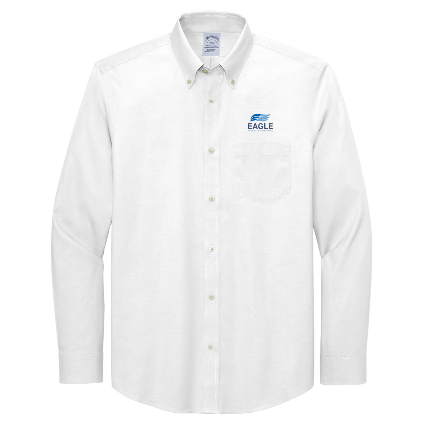 Brooks Brothers® Wrinkle-Free Stretch Pinpoint Shirt - Eagle Pharmacy