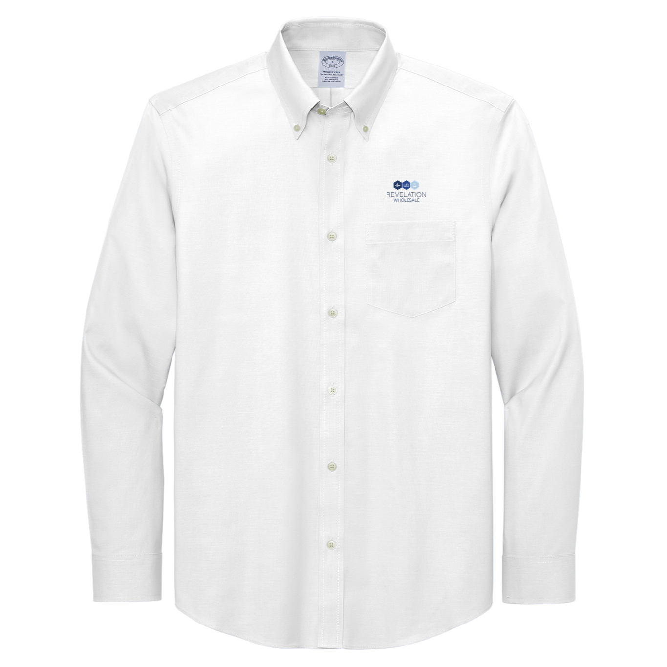 Brooks Brothers® Wrinkle-Free Stretch Pinpoint Shirt - Revelation Wholesale