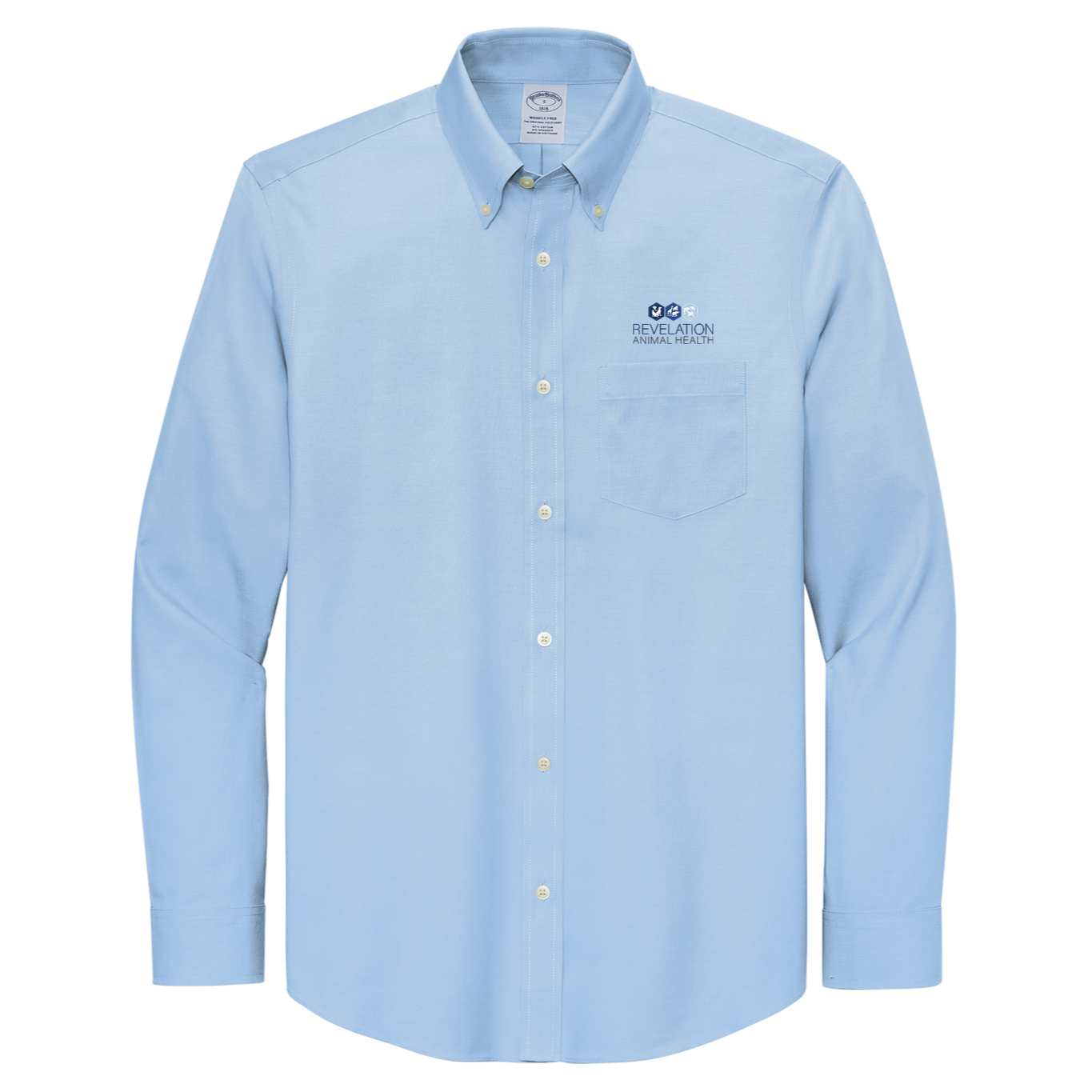 Brooks Brothers® Wrinkle-Free Stretch Pinpoint Shirt - Animal Health