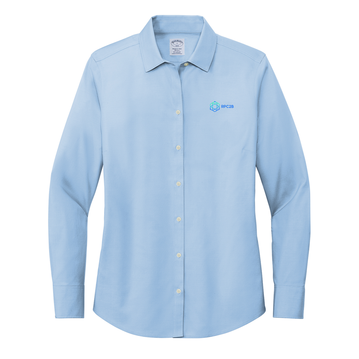Brooks Brothers® Women’s Wrinkle-Free Stretch Pinpoint Shirt - RPC2B