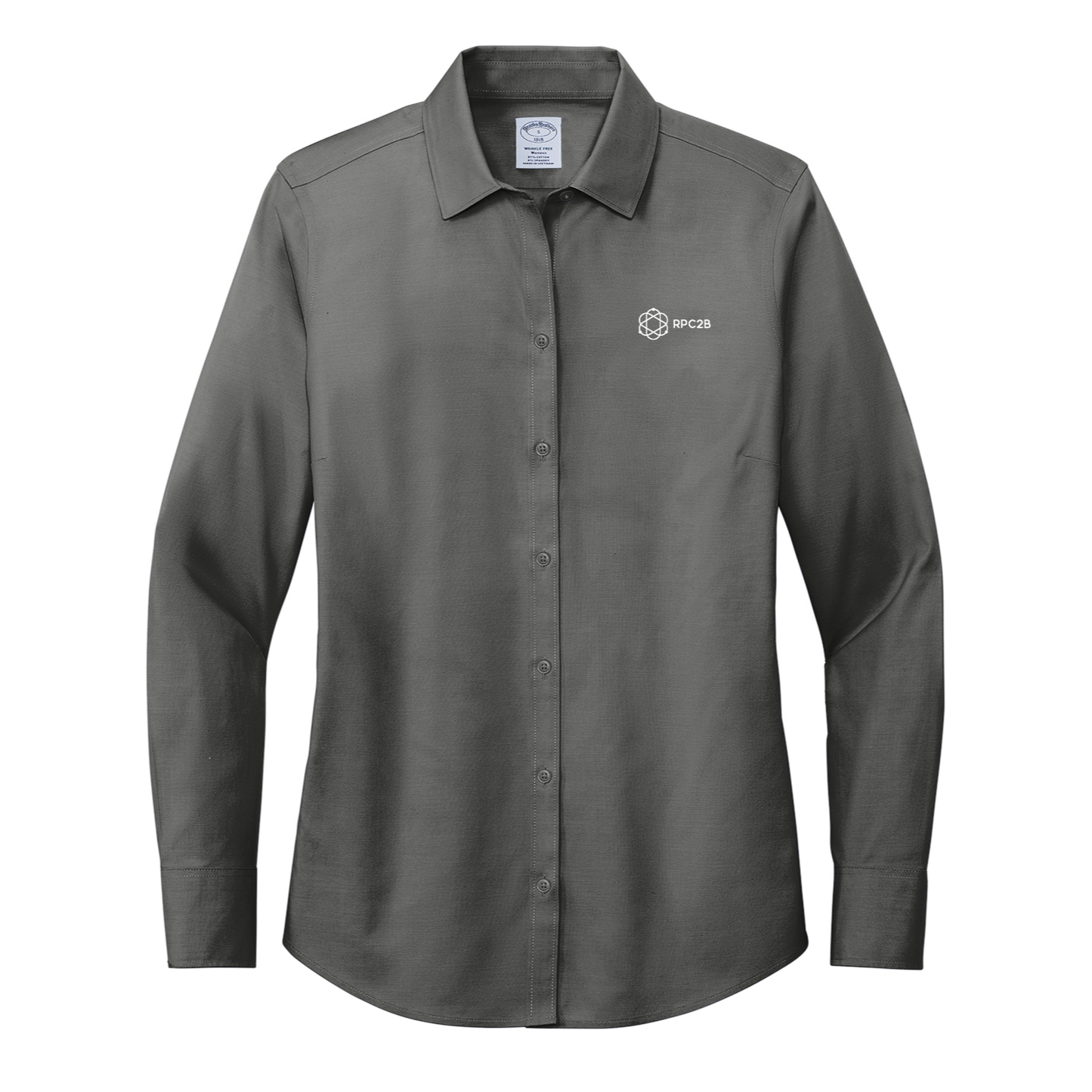 Brooks Brothers® Women’s Wrinkle-Free Stretch Pinpoint Shirt - RPC2B