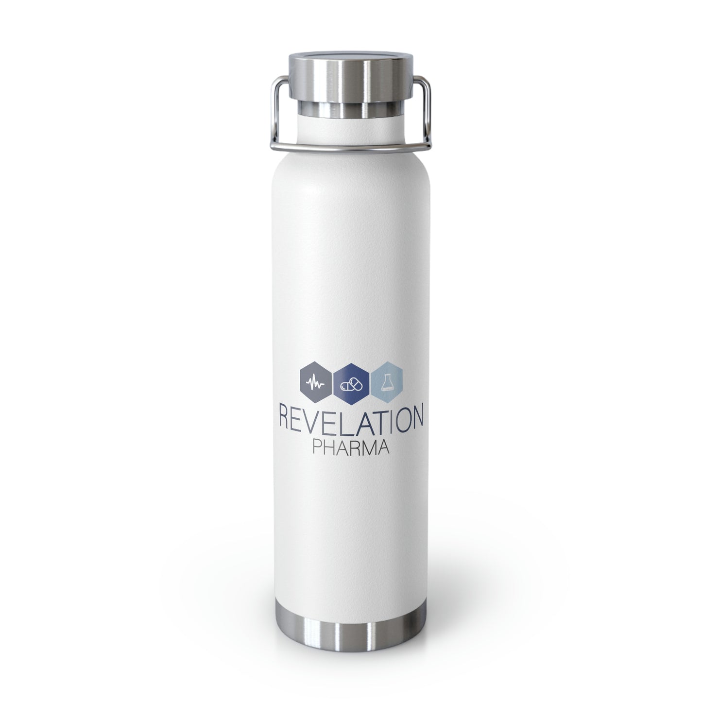 Copper Vacuum Insulated Bottle, 22oz - Revelation Pharma