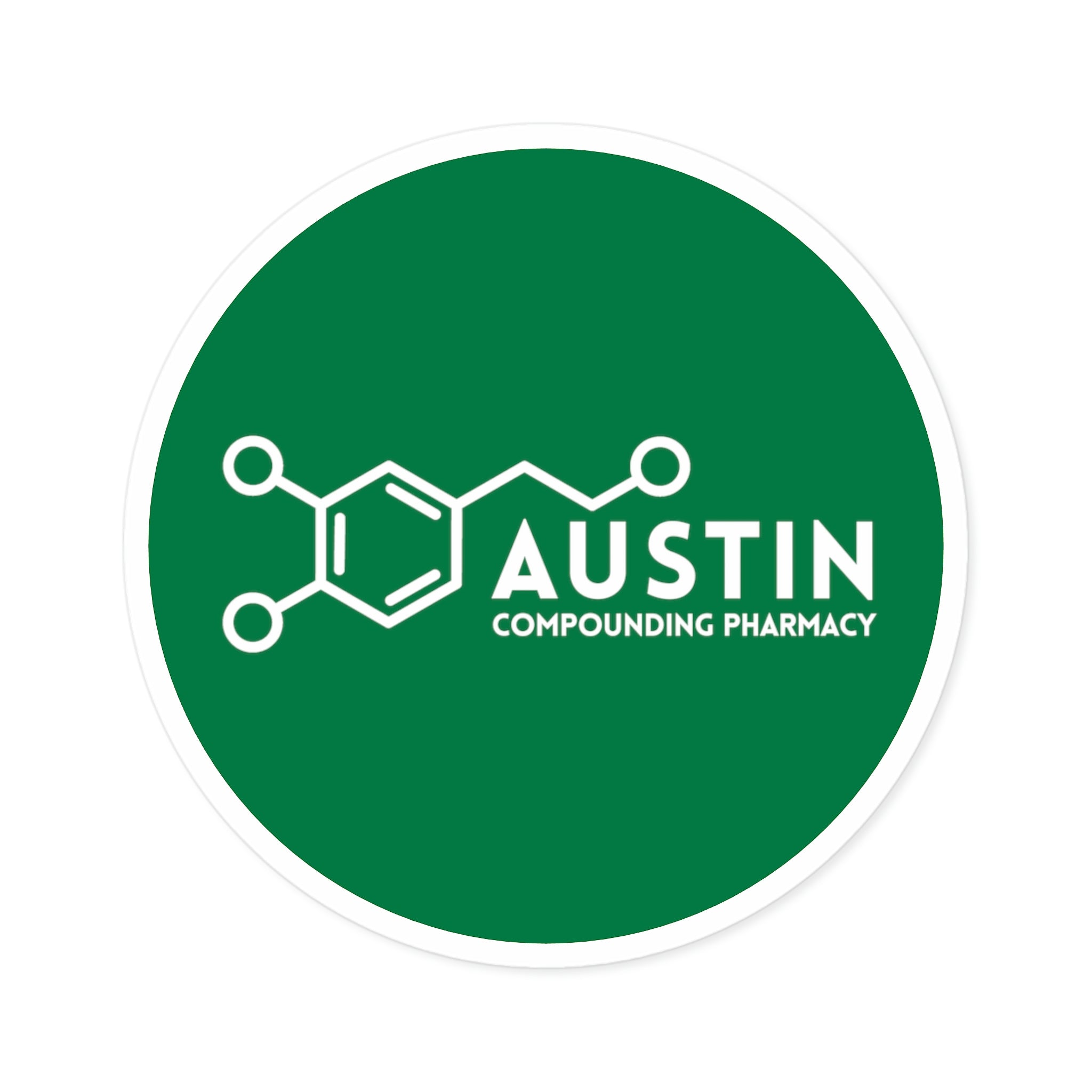 Round Stickers, Indoor - Austin Compounding – Revelation Pharma Store
