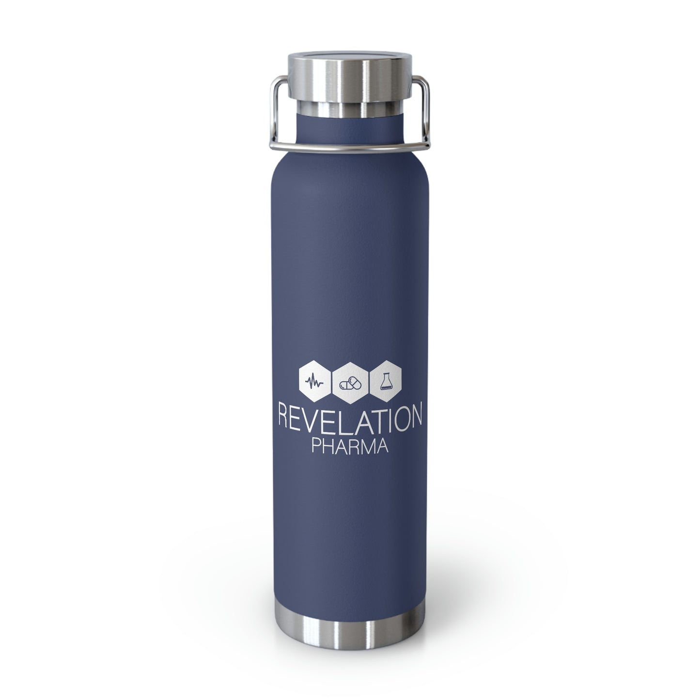 Copper Vacuum Insulated Bottle, 22oz - Revelation Pharma