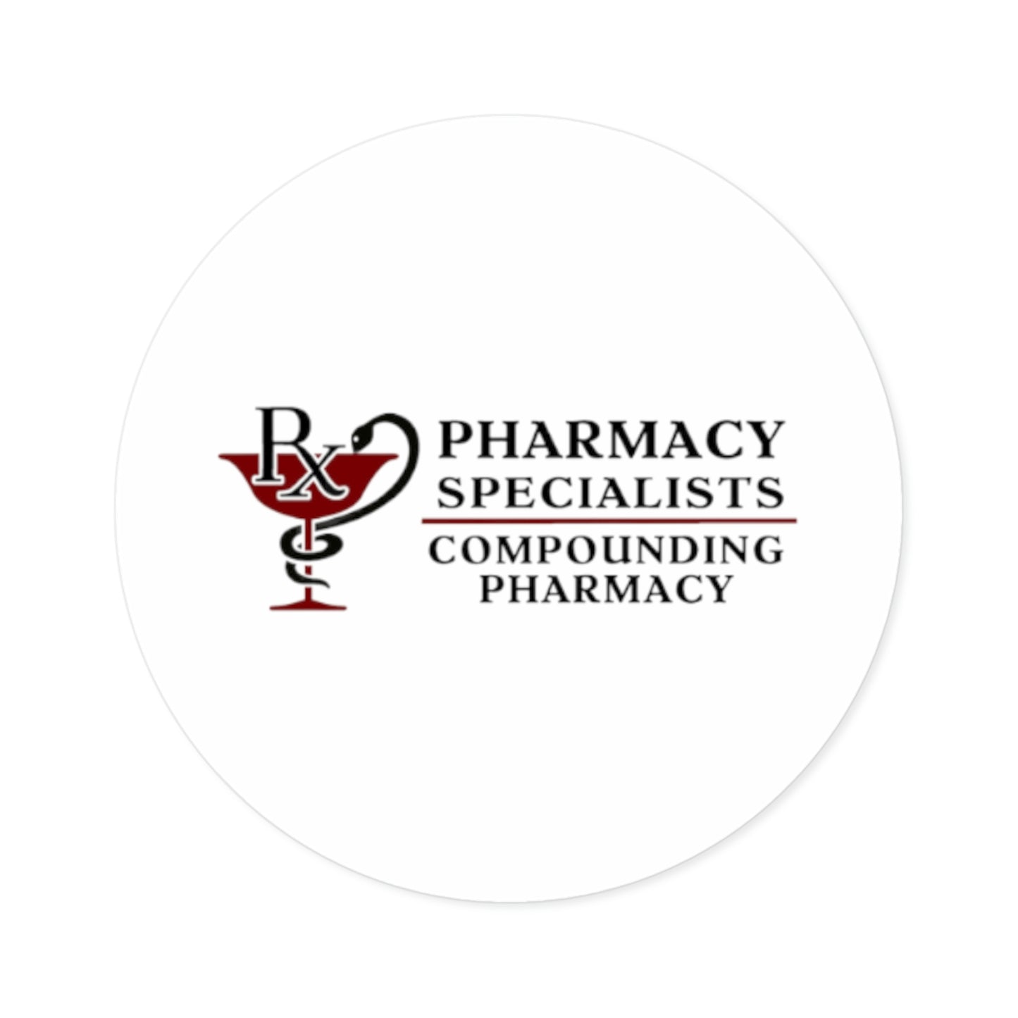 Round Stickers, Indoor\Outdoor - Pharmacy Specialists