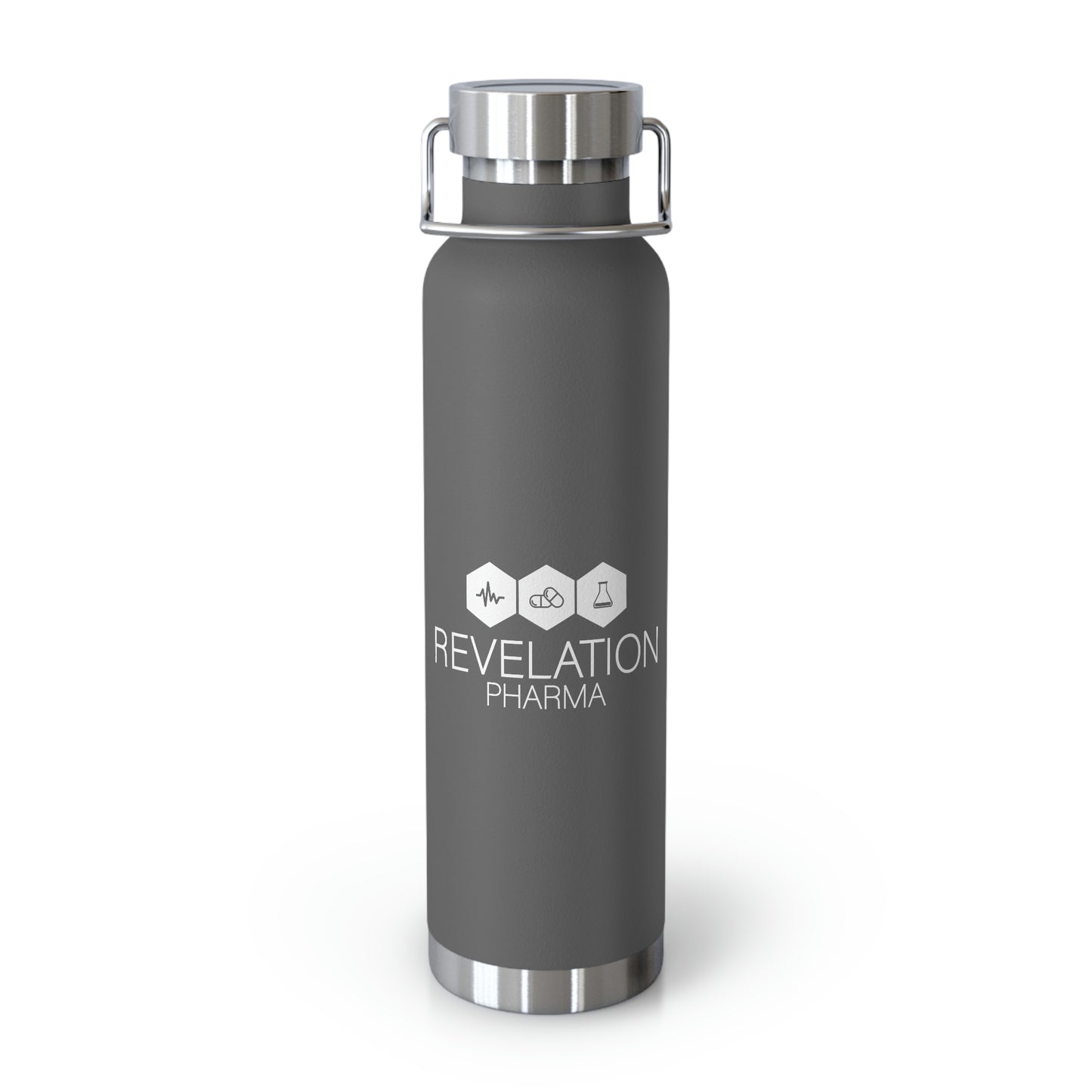 Copper Vacuum Insulated Bottle, 22oz - Revelation Pharma