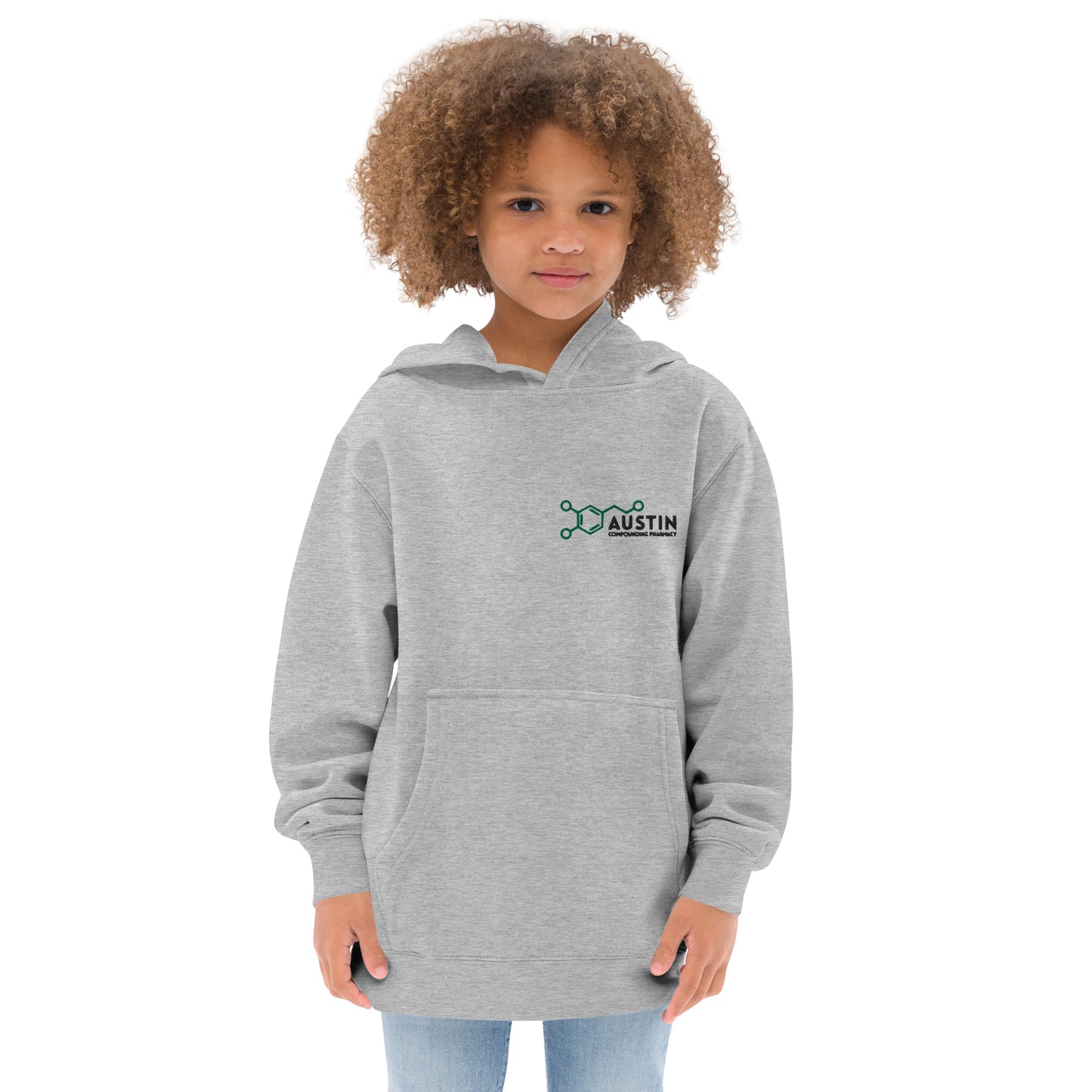 Kids fleece hoodie - Austin Compounding