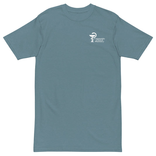 Premium heavyweight tee - Community Clinical Pharmacy